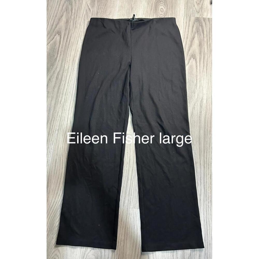 Eileen‎ Fisher Large Black Women's Pants